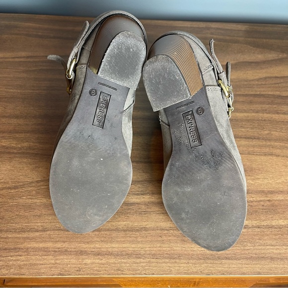 Express Suede Booties - Picture 4 of 4